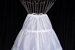 WMLWL Girls' 1 2 3 Hoops Petticoat Full Slips