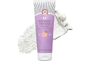 First Aid Beauty - KP Bump Eraser Body Scrub with 10% AHA, Keratosis Pilaris Exfoliator with Glycolic and Lactic acids, Helps
