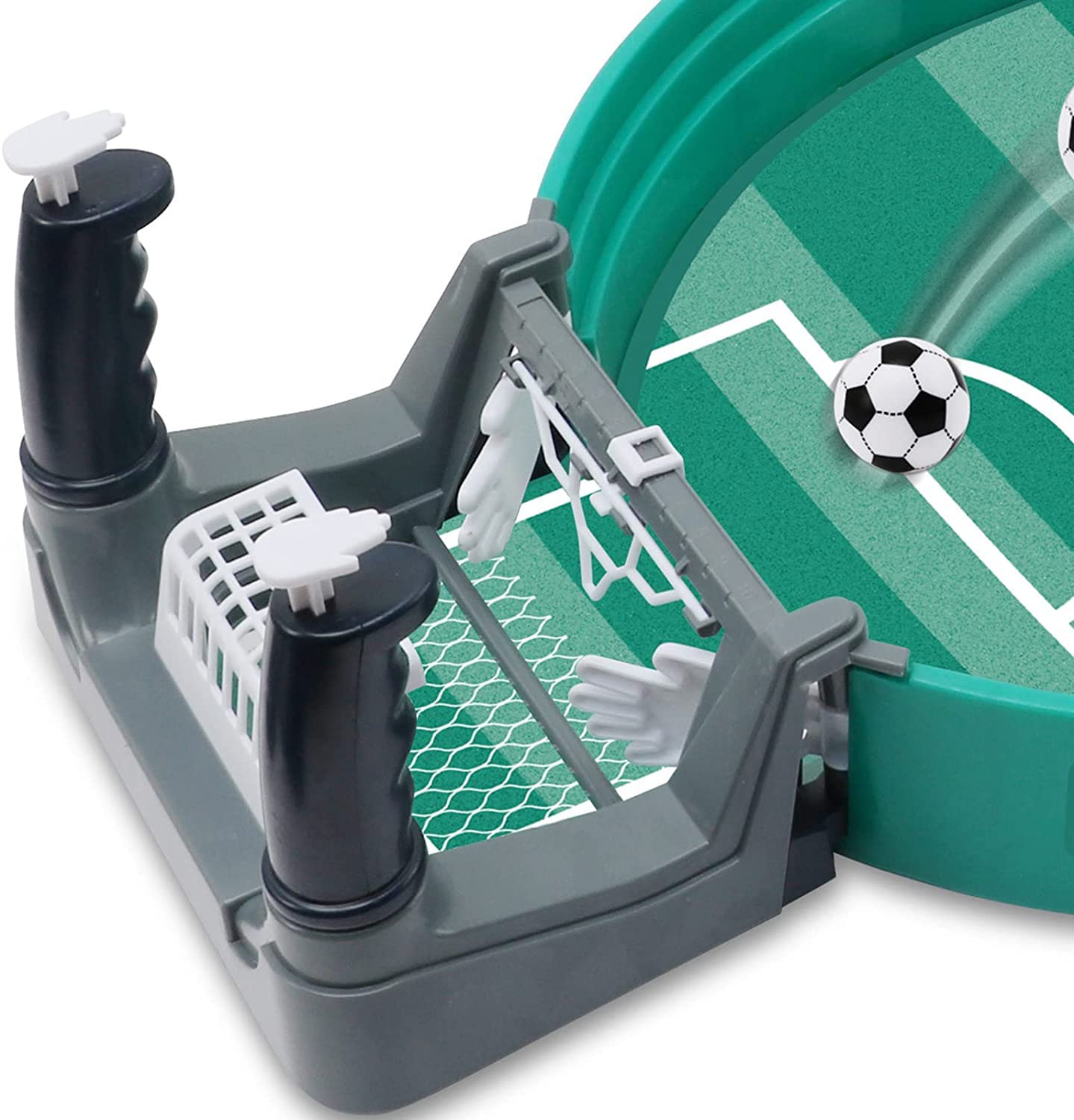 KPTIJXE Football Table Interactive Game, Mini Table Soccer Game