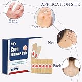 MQ Corn Remover Pads 24 Pcs Corn Plasters with Hole Foot Care Patch view 2