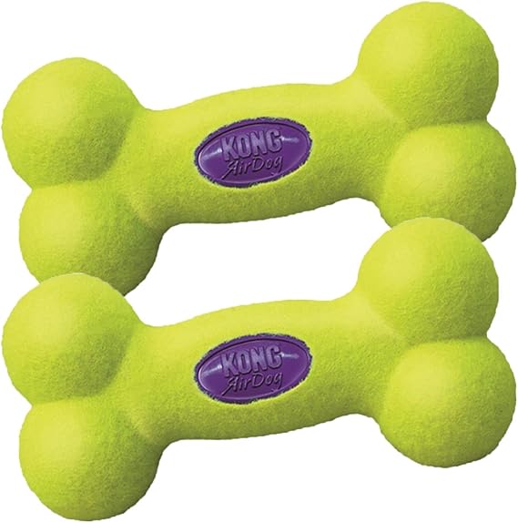 KONG Air Dog Squeaker Dog Toy Large - 2 Pack Green 659076-2PK-PHIL: Buy