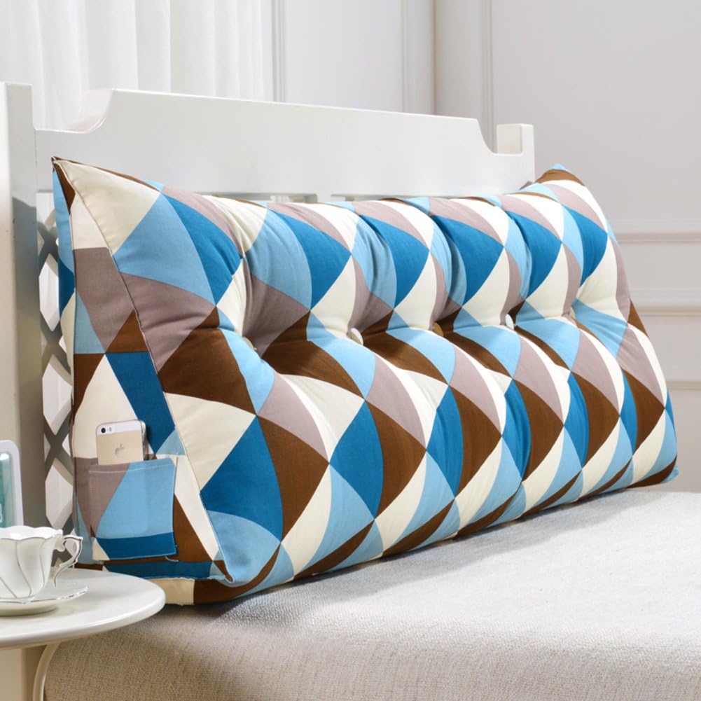 Double Triangle Pillow Tatami Pillow Sofa Back Cushions Waist Cushion
