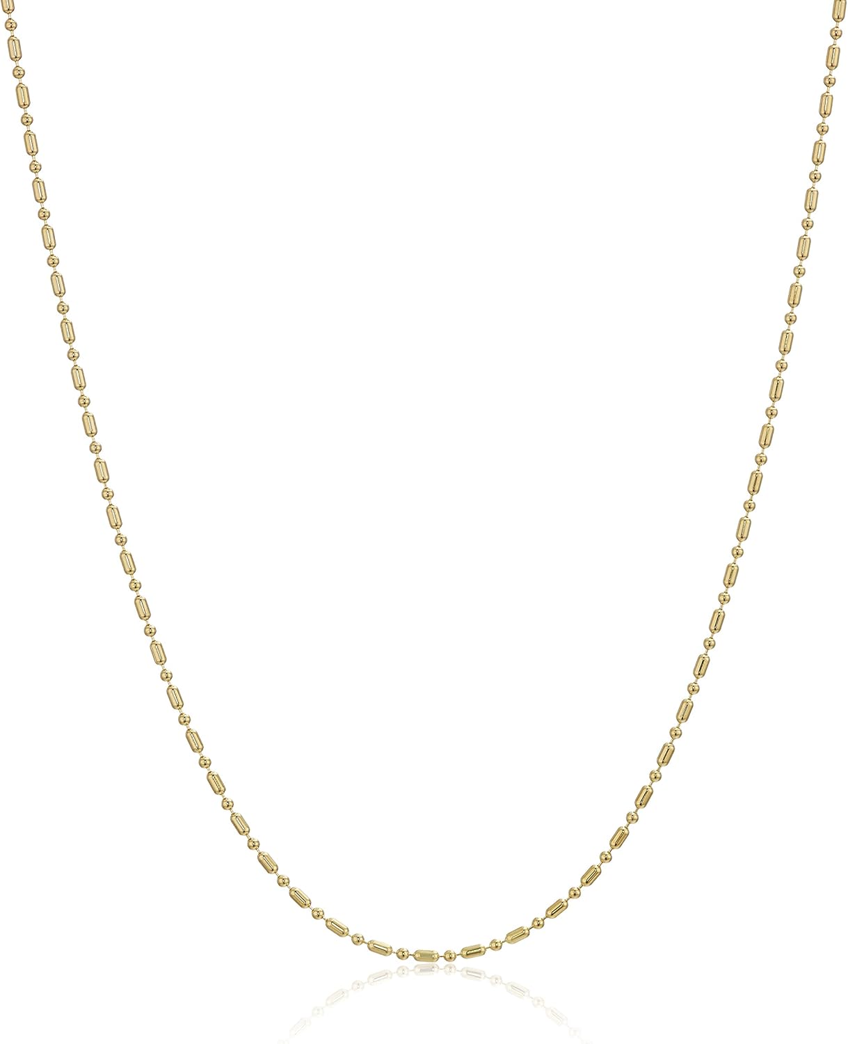 Women's 14k Yellow Gold DotDash Chain Necklace, 20" Jewelry