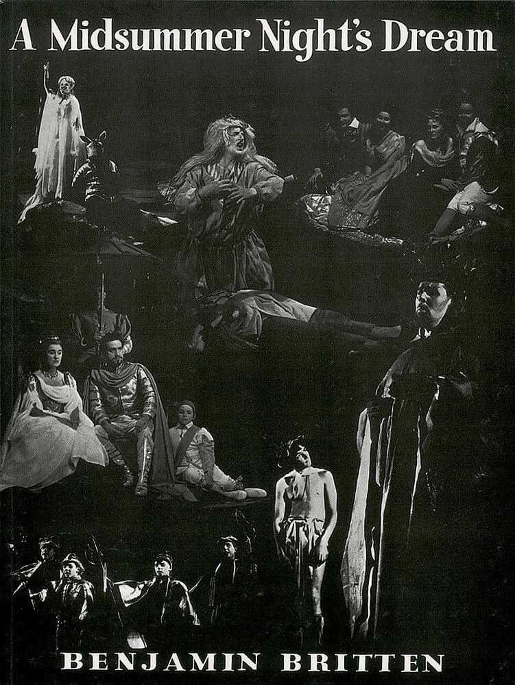 A Midsummer Night's Dream op. 64 - Opera in Three Acts - vocal/piano score: Opera in Three Acts. op. 64. Réduction pour piano.