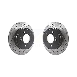 DS-One Rear Coated Drilled Slotted Disc Brake
