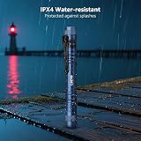 Lepro LED Torch Battery Powered 2 Pack Clip Small 3 Modes IP44 Blue view 4