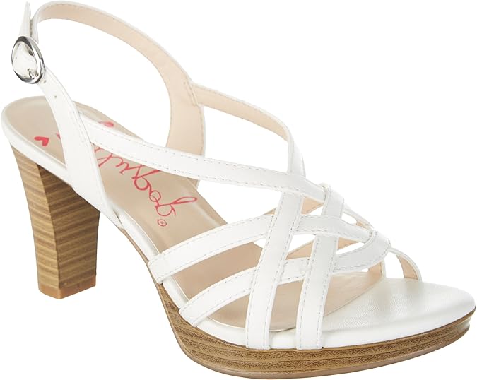 Amazon.com | Jellypop Womens Fifi Dress Sandals | Heeled Sandals