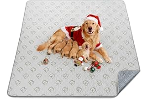 FXW Washable Pee Pads for Dogs, Puppy Pads with Super Absorbent, Specifically Designed for FXW Rollick/Homeplus 24inch 8 Panels Dog Playpen, 63" Square, Khaki, 1 Pack