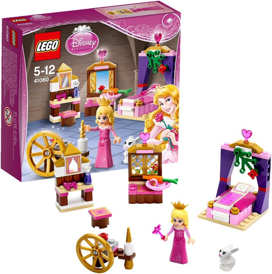 Amazon レゴ ディズニー プリンセス オーロラ姫のベッドルーム ブロック おもちゃ