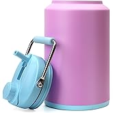 Tronco 1 Gallon Water Bottle, 128 oz Large Stainless Steel Triple Wall Vacuum Insulated Water Jug with Straw Lid and Spout, Keep Cold 48 Hrs, Top Handle, Leak Proof, Wide Mouth, Sweat Proof, BPA Free