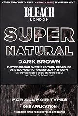 Bleach London Dark Brown Super Natural Kit - Semi-Permanent Colour Correction