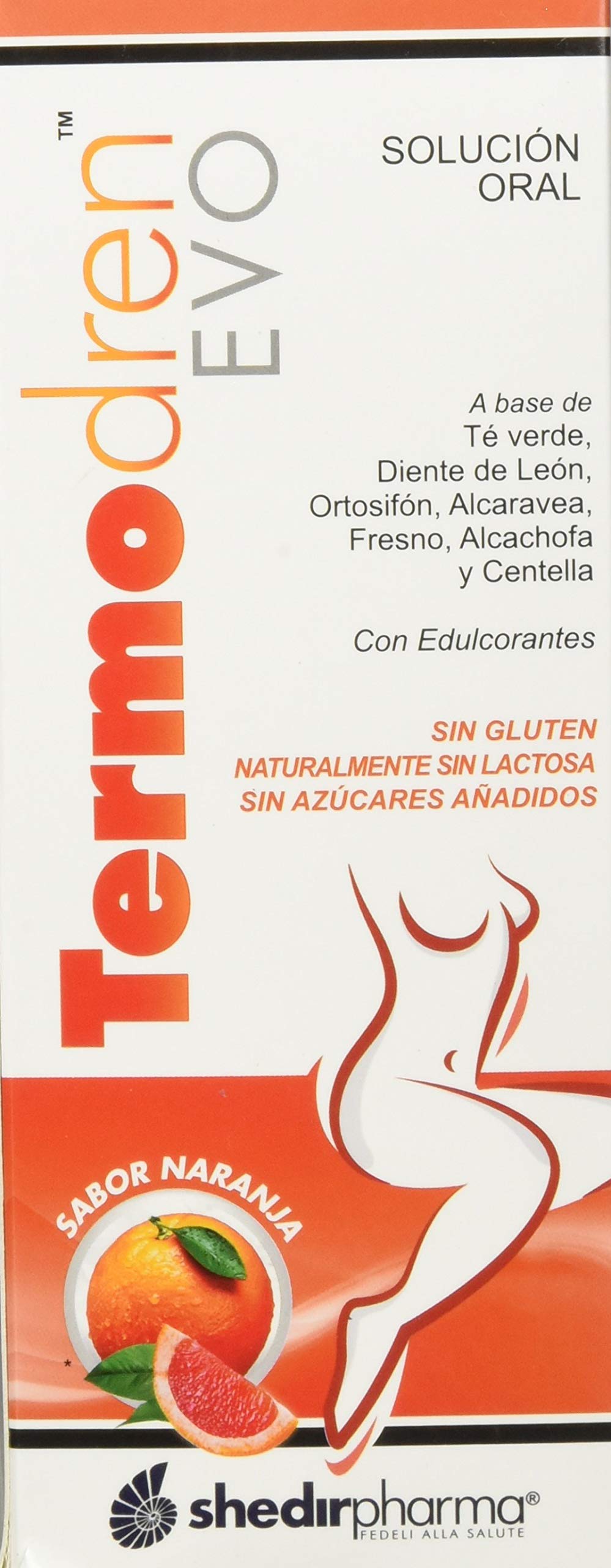 Shedir Termodren Evo Orange Flavor 500ml 1 Piece 400g