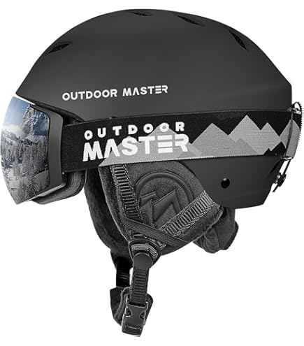 Smith Maze Asian Fit Snow Helmet - Matte Black | Large, Helmets