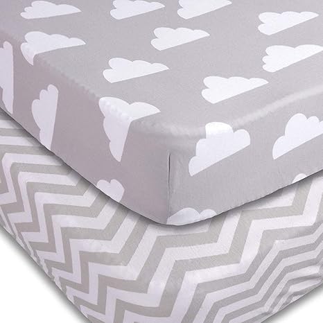 jersey cotton cot sheets