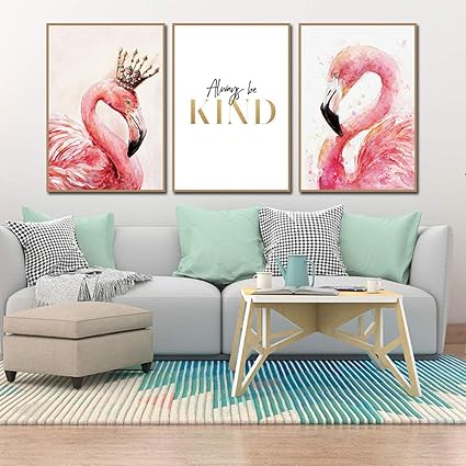 Amazon Co Jp 不二玩家 ウォールステッカー フラミンゴ ピンク 動物 鳥 おしゃれ 北欧 インテリア アート ポスター ステッカー モダンアート シール式ステッカー 飾り ウォールデコ ウォールペーパー ウォール 装飾 M0179 ホーム キッチン