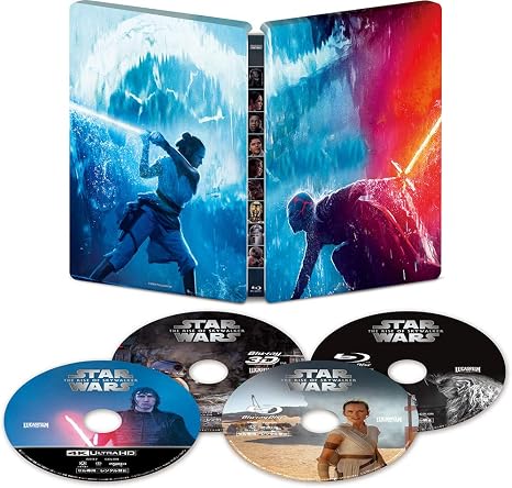 Amazon スター ウォーズ スカイウォーカーの夜明け 4k Uhd Movienex スチールブック 4k Ultra Hd 3d ブルーレイ デジタルコピー Movienexワールド Blu Ray 映画
