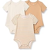 Amazon Essentials x Sofia Grainge Unisex Babies' Short Sleeve Crewneck Bodysuit