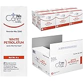 Dynarex White Petrolatum Ointment, 6 Boxes of 144-5 Gram Foil Packs | White Petrolatum Ointment to Help Prevent and Treat Skin Irritation, Diaper Rash and Dryness