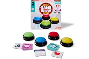 Chuckle & Roar Category and Matching Family Game Night Buzzers
