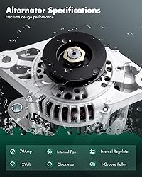 SCITOO Alternator Replacement for Nissan for