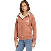 Billabong womens Full Zip Sherpa Lined Hoodie Jacket