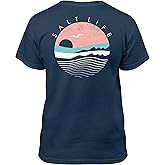 Salt Life Boys Horizon Youth Short Sleeve Classic Fit Shirt