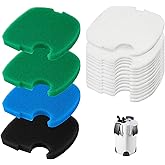 Replacement Canister Filter Pads Compatible with SUNSUN HW-303B/703B, Polar Aurora 370 GPH, CF-400 Aquarium Filter Media Generic Sponges Floss, Aquarium Bio Sponge Filter Pad for Fish and Turtle Tanks