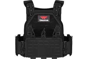 VAV YAKEDA YAKEDA Tactical Outdoor Vest for Men /1000D Nylon Quick Release Laser-Cutting Modular Lightweight Vest