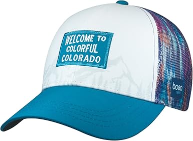 colorful trucker hats