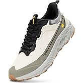 FitVille Wide Walking Shoes for Men Lightweight Trail Running Shoes Orthopedic Cushioned Athletic Sneakers with Arch Support Anti-Slip