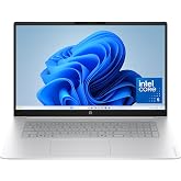 HP OmniBook 3 17.3 inch Laptop PC, FHD Display, Intel Core 5 120U, 8 GB RAM, 512 GB SSD, Intel Graphics, Windows 11 Home, Glacier Silver, 17-dk0099nr