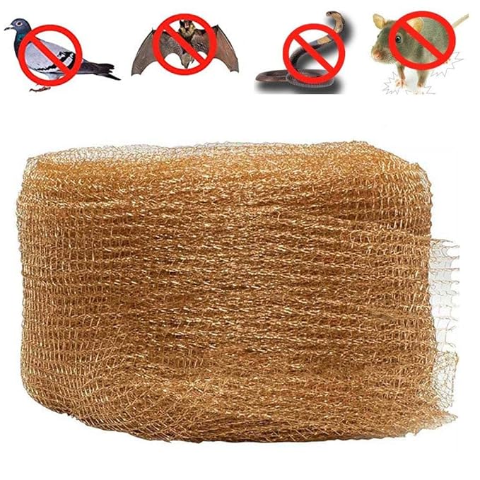 Copper Mesh, 100 Pure Copper Mesh Rodent Roll for Pest Control, Mouse
