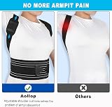 Aollop Posture Corrector for Men and Women Adjustable Back Brace 35-47 in view 4