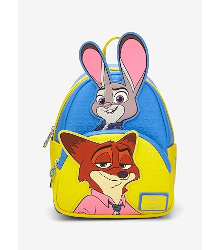 Amazon.com: Loungefly Disney Zootopia Nick & Judy Stacked Mini