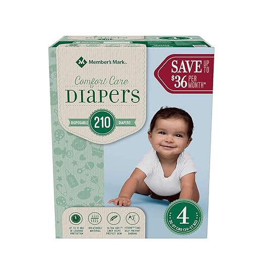 sams diapers size 4