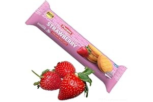 FIJIAN MADE Punjas STRAWBERRY Cream Biscuits (Pack of 1 x 250g) So Delicious Taste, the extra creaminess in every bite!