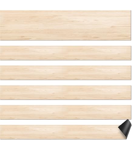 24Pieces Magnetic White Wood Classroom Bulletin Board Border Magnetic Border For Teachers Classroom Strips Decorations For Office Chalkboard Bulletin Board White Decor