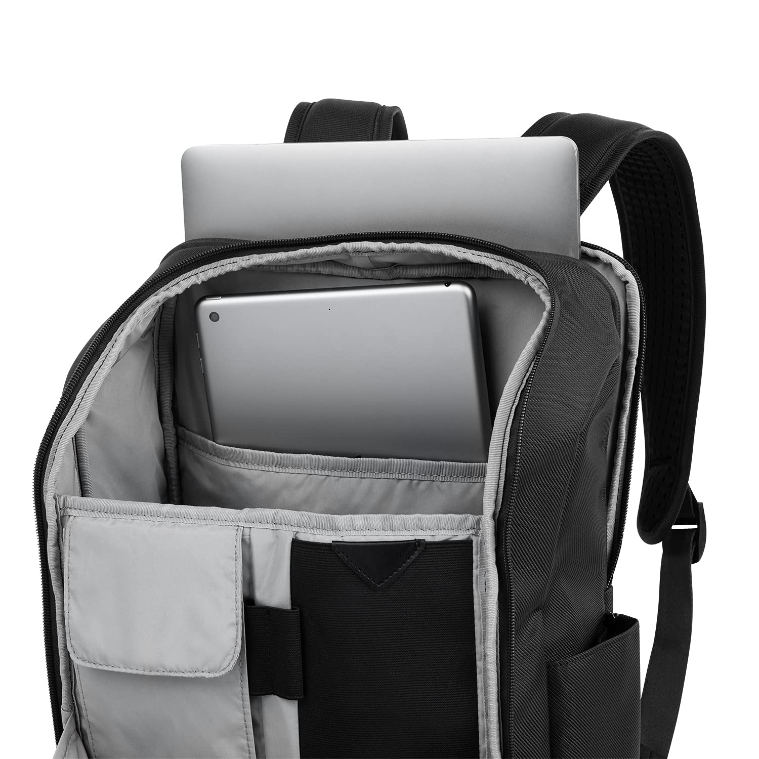 Travelpro Crew Executive Choice 3 Slim Backpack fits up to 15.6 Laptops and Tablets, Men and Women, Water-Resistant, Jet Black