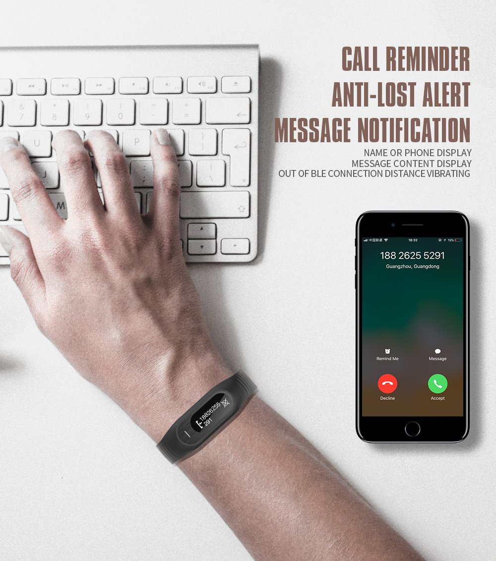 Amazon.com: Health Sport Concern Smart Wristband Watch Heart ...