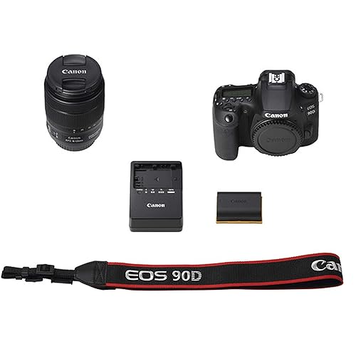 Canon EOS 90D DSLR Camera w/EF-S 18-135mm is USM Lens