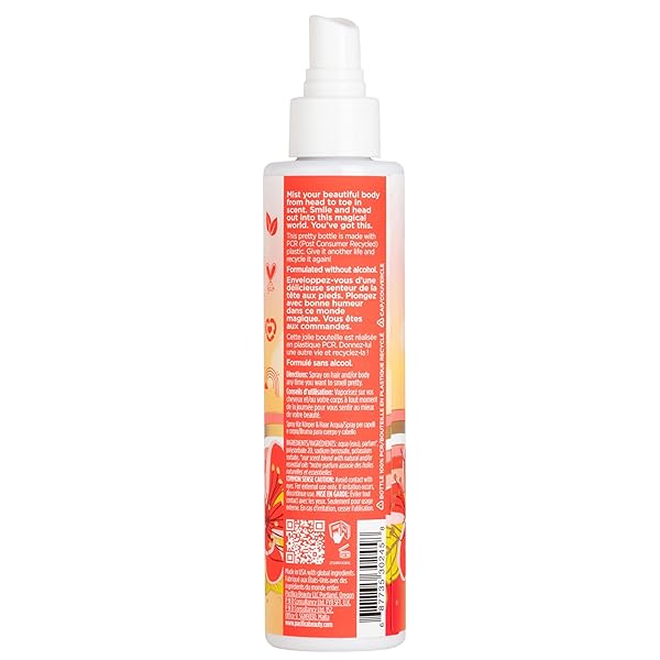 PACIFICA HAWAIIAN RUBY GUAVA HAIR PERFUME & BODY FRAGRANCE SPRAY MIST – BODY MIST FRAGRANCE W/ GRAPEFRUIT, PATCHOULI, SUGAR NOTES & GERANIUM CLEAN BEAUTY ALCOHOL-FREE, VEGAN & CRUELTY-FREE, 6 OZ
