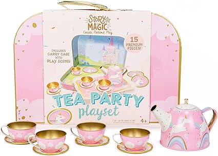 unicorn tea set