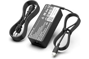 ROLADA 45W Universal USB-C ChromeBook Laptop Charger Compatible with HP Chromebook X360 14 11 11A 12, Compatible with Lenovo 
