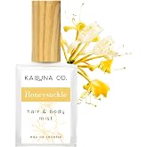 Kailuna Co. Honeysuckle Hair &amp; Body Mist for Women w/Essential Oils, 10 ml | Handmade with Natural Oils