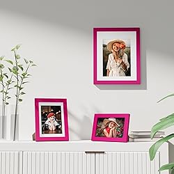 Vittanly 5x7 Picture Frame, Display Pictures 4x6