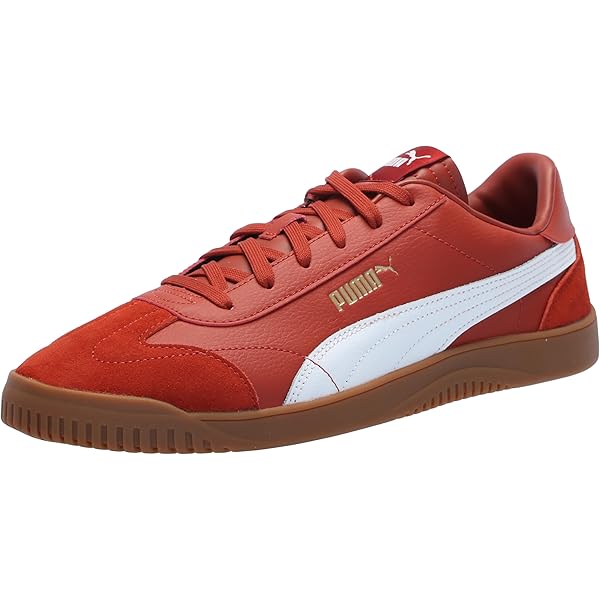 Amazon.com | PUMA Women's Suede Emboss-U, High Risk Red/Gum