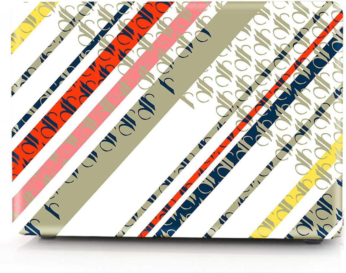 MacBook Pro 15 inch Case Retina Display A1398 Case, PapyHall Geometric Figure Pattern Plastic Hard Case for MacBook Pro 15 inch with Retina Display A1398 - Stripe