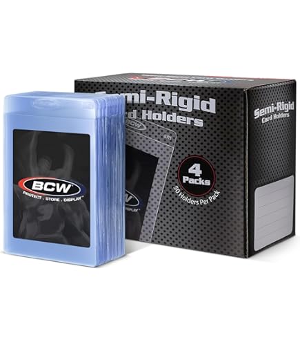 card sleeves semi rigid Vault X: Semi-Rigid Card Holders main image 1