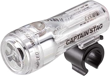 Amazon Amazon Co Jp 限定 キャプテンスタッグ Captain Stag 自転車 ライト ヘッドライト Led 3led ライト 227 Slim 取り付け工具不要 生活防水 明るさ160カンデラ 自転車用ライト クリア Y 7092 キャプテンスタッグ Captain Stag スポーツ アウトドア