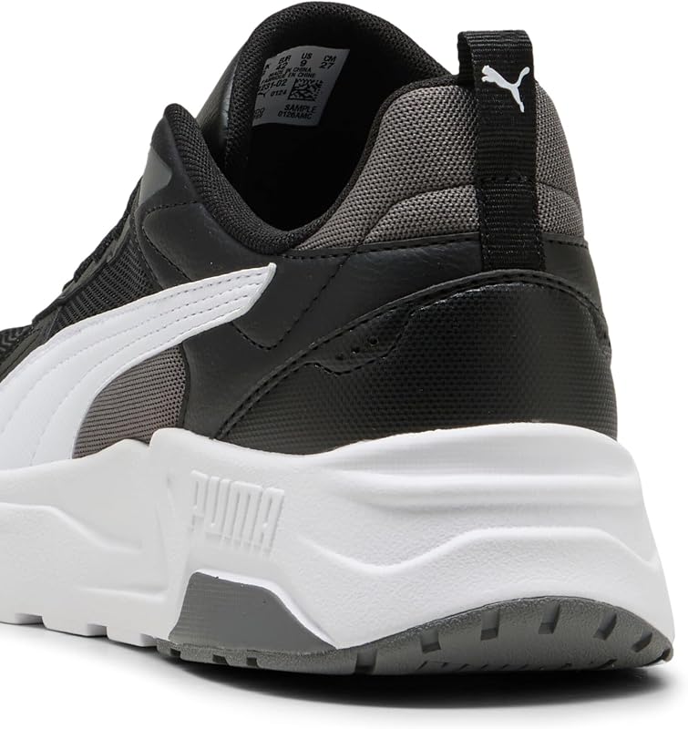 Trinity 2 LT - Scarpe da Ginnastica Unisex, Puma Black-Puma White-Cool Dark Gray,